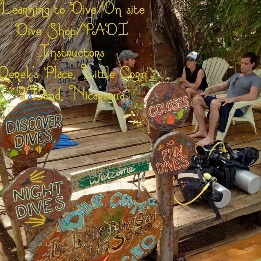 Derek'S Place Eco-Lodge Little Corn Island Ngoại thất bức ảnh
