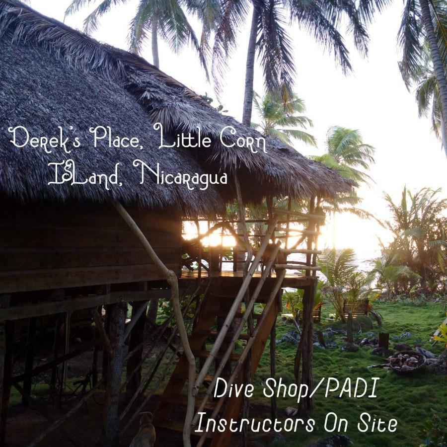 Derek'S Place Eco-Lodge Little Corn Island Phòng bức ảnh