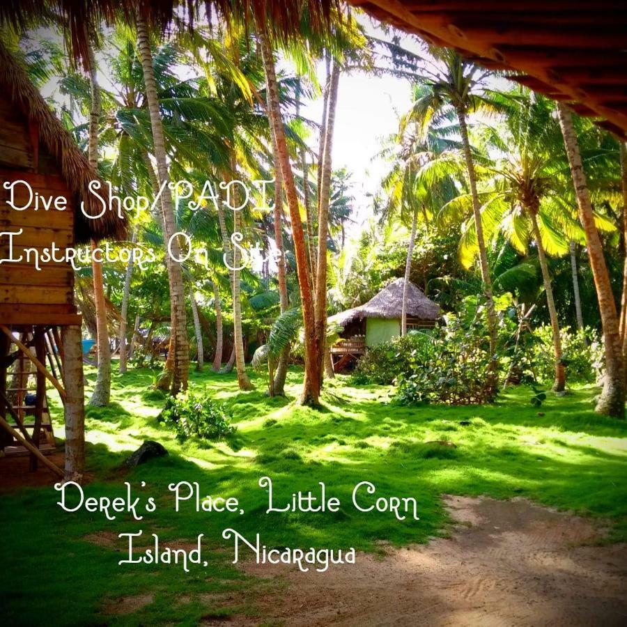 Derek'S Place Eco-Lodge Little Corn Island Ngoại thất bức ảnh
